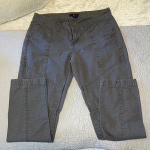 Gap Gray 100% Cotton Pants Size 2R